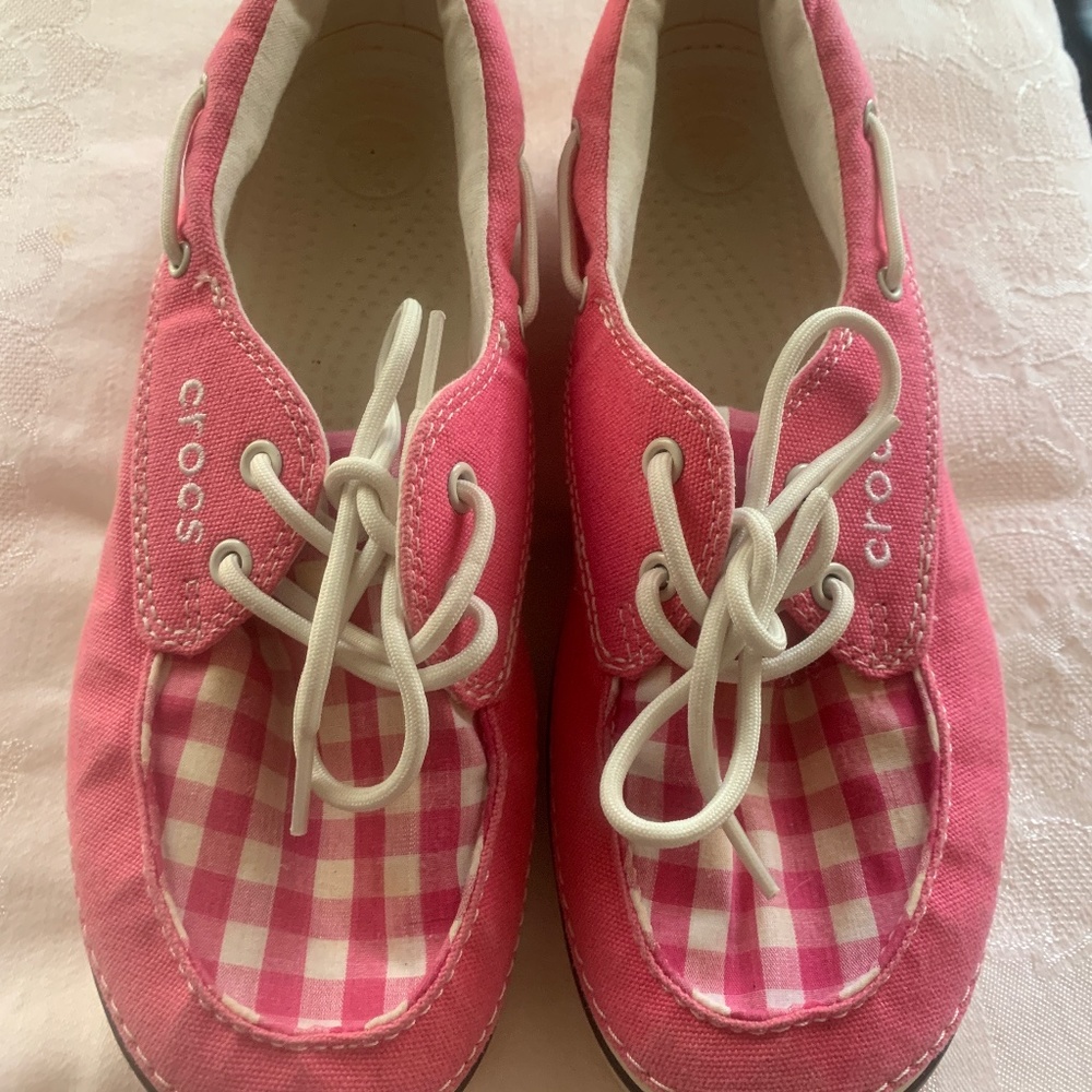 Crocs Tie Canvas Loafers